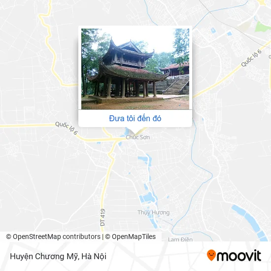 Bản đồ Huyện Chương Mỹ