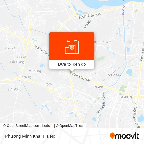 Bản đồ Phường Minh Khai