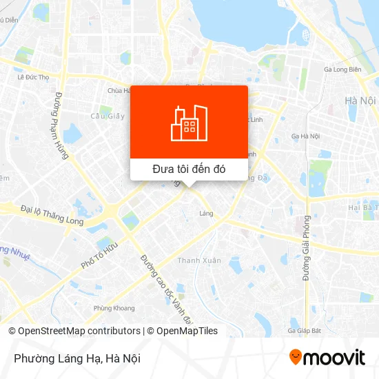 Bản đồ Phường Láng Hạ