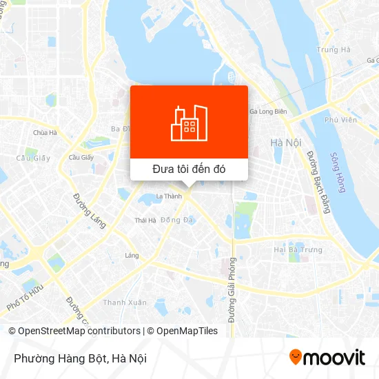Bản đồ Phường Hàng Bột