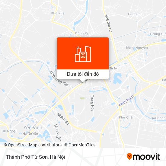 Bản đồ Thành Phố Từ Sơn