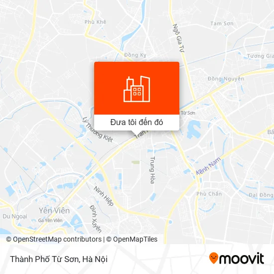 Bản đồ Thành Phố Từ Sơn