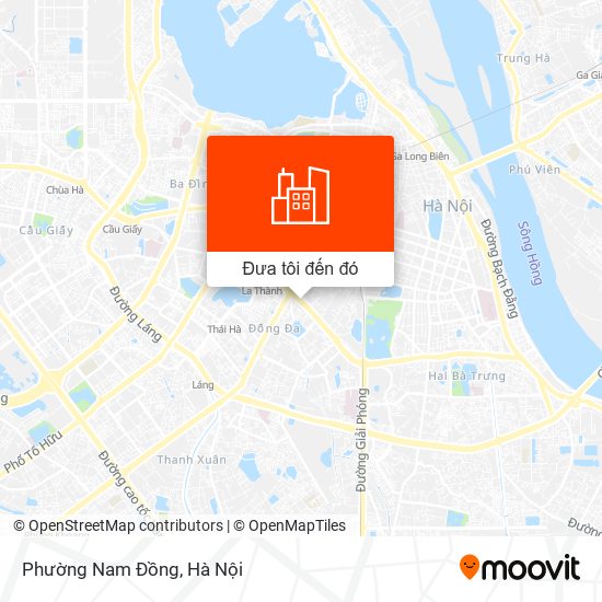 Bản đồ Phường Nam Đồng