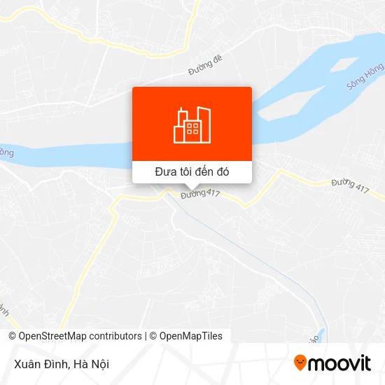 Bản đồ Xuân Đình