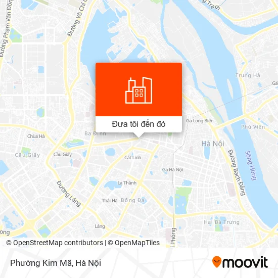 Bản đồ Phường Kim Mã