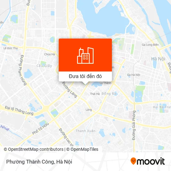 Bản đồ Phường Thành Công