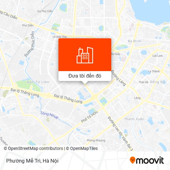 Bản đồ Phường Mễ Trì