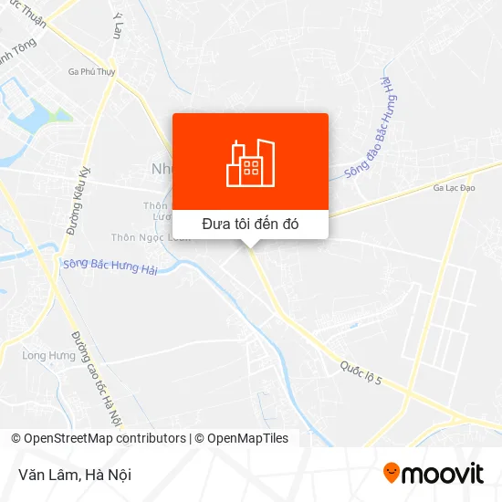 Bản đồ Văn Lâm