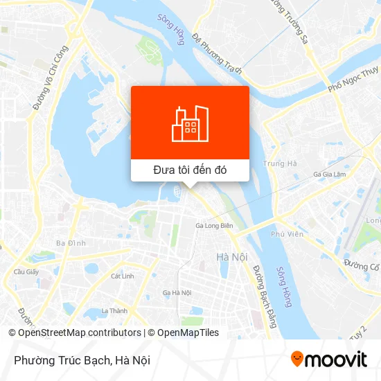 Bản đồ Phường Trúc Bạch