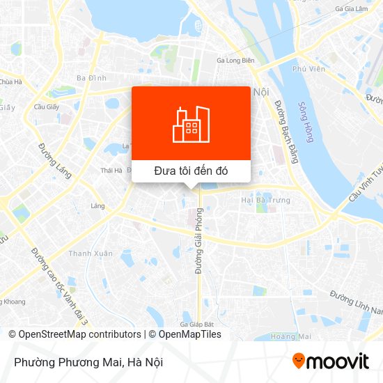 Bản đồ Phường Phương Mai