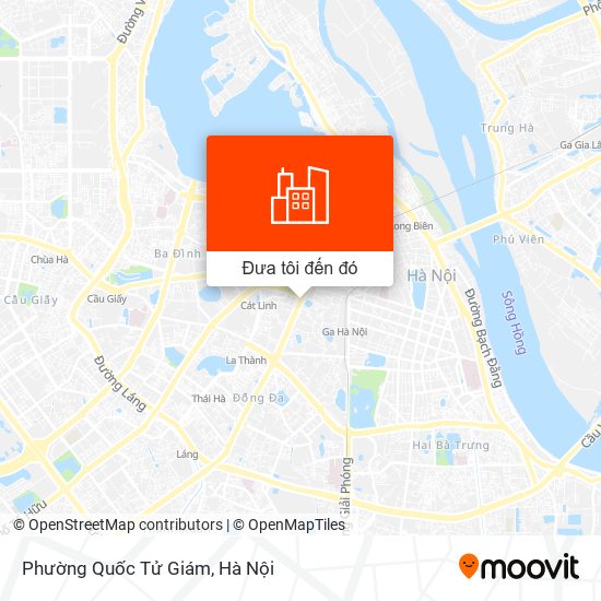 Bản đồ Phường Quốc Tử Giám