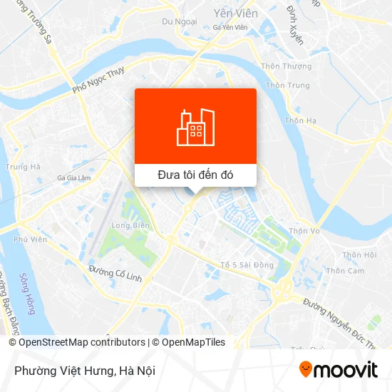 Bản đồ Phường Việt Hưng