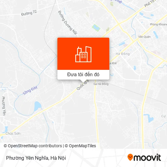 Bản đồ Phường Yên Nghĩa