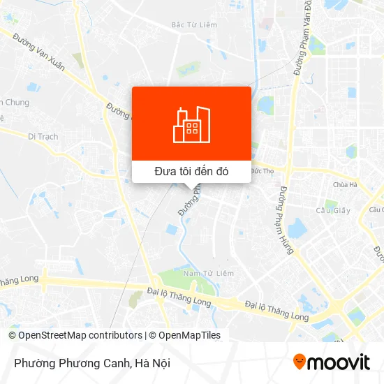 Bản đồ Phường Phương Canh