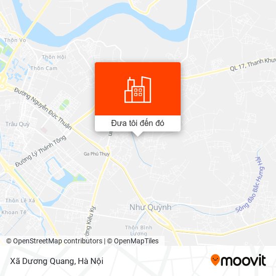 Bản đồ Xã Dương Quang