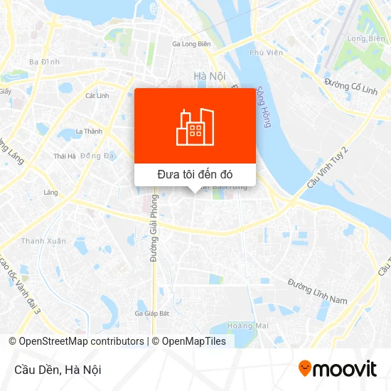 Bản đồ Cầu Dền