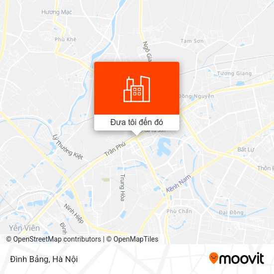 Bản đồ Đình Bảng