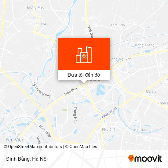 Bản đồ Đình Bảng