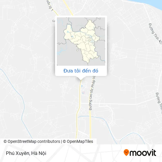 Bản đồ Phú Xuyên