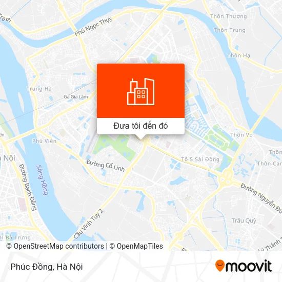 Bản đồ Phúc Đồng