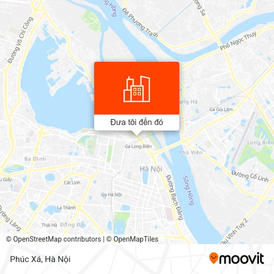 Bản đồ Phúc Xá