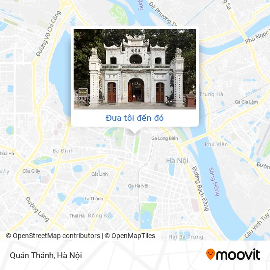 Bản đồ Quán Thánh
