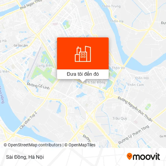 Bản đồ Sài Đồng