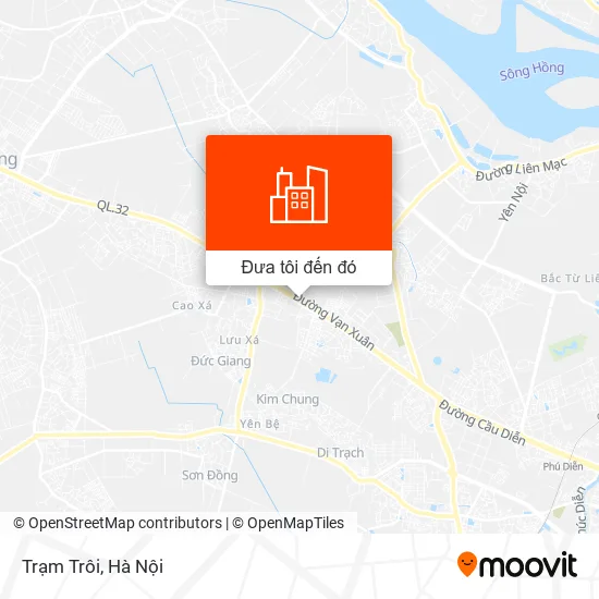 Bản đồ Trạm Trôi