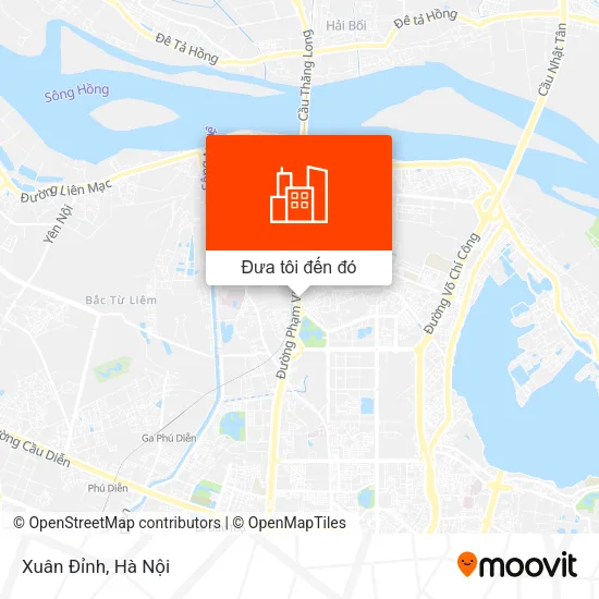 Bản đồ Xuân Đỉnh