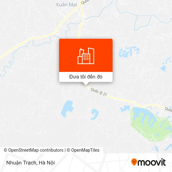 Bản đồ Nhuận Trạch