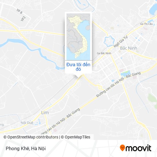 Bản đồ Phong Khê