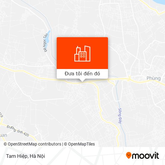 Bản đồ Tam Hiệp