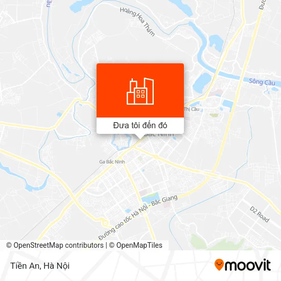 Bản đồ Tiền An