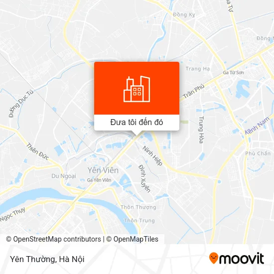 Bản đồ Yên Thường