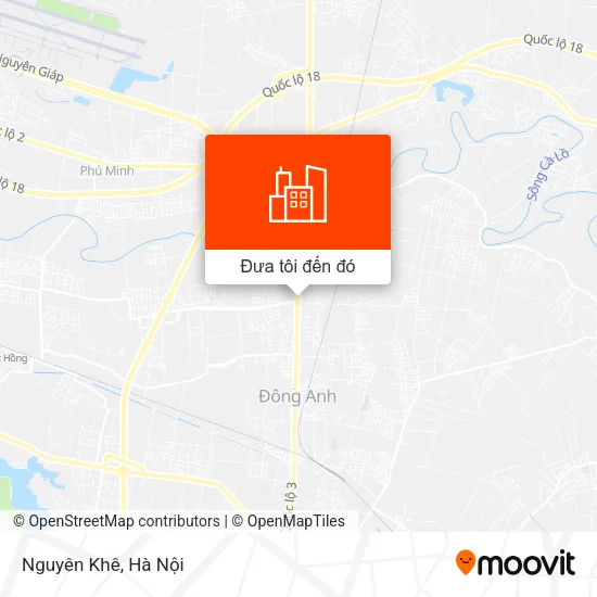 Bản đồ Nguyên Khê