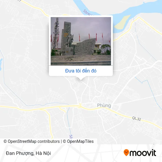 Bản đồ Đan Phượng