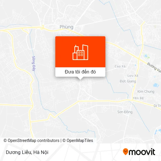Bản đồ Dương Liễu