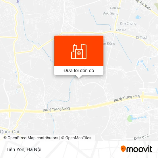 Bản đồ Tiền Yên