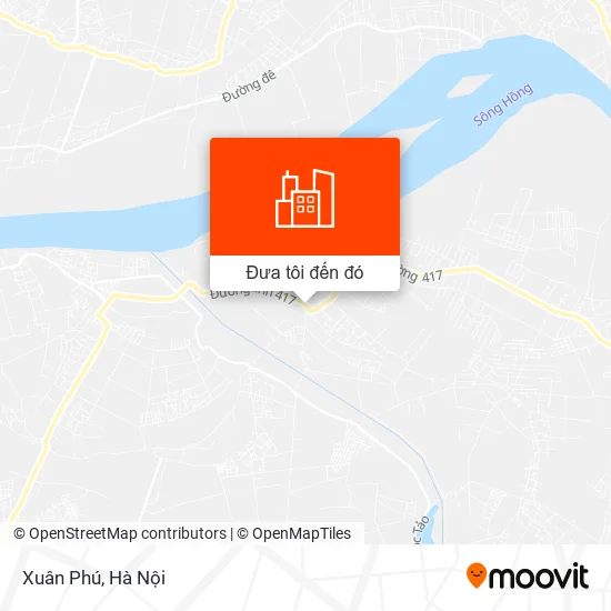 Bản đồ Xuân Phú