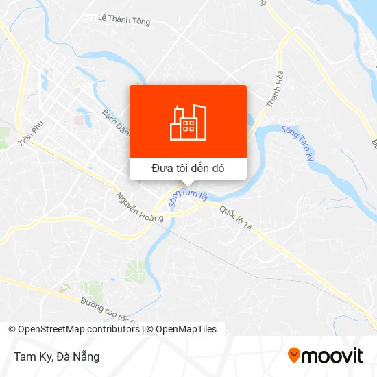 Bản đồ Tam Ky