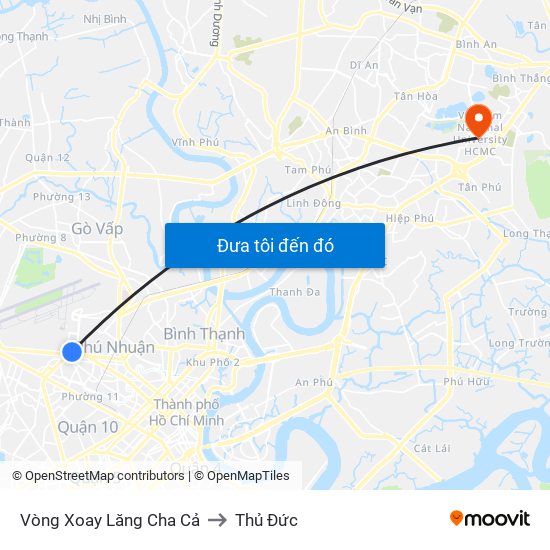 Vòng Xoay Lăng Cha Cả to Thủ Đức map