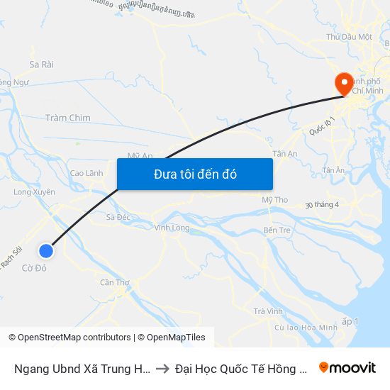 Ngang Ubnd Xã Trung Hưng to Đại Học Quốc Tế Hồng Bàng map