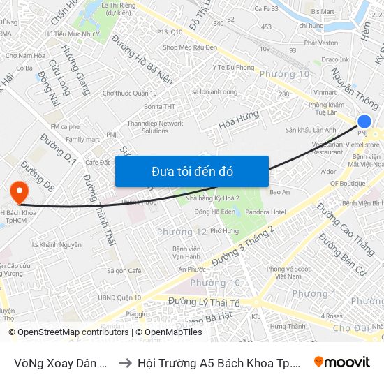 VòNg Xoay Dân Chủ to Hội Trường A5 Bách Khoa Tp.HCM map