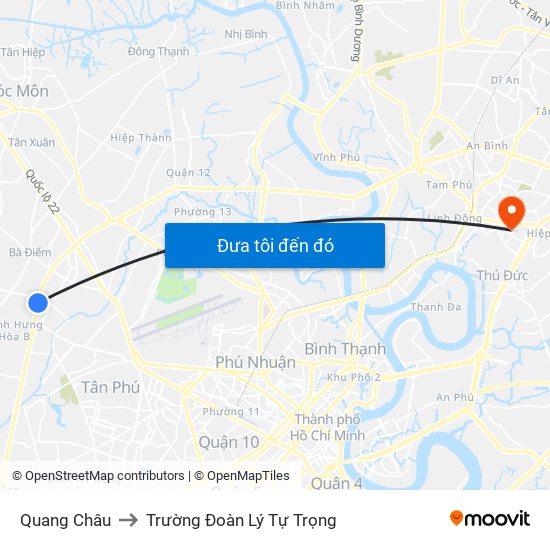 Quang Châu to Trường Đoàn Lý Tự Trọng map