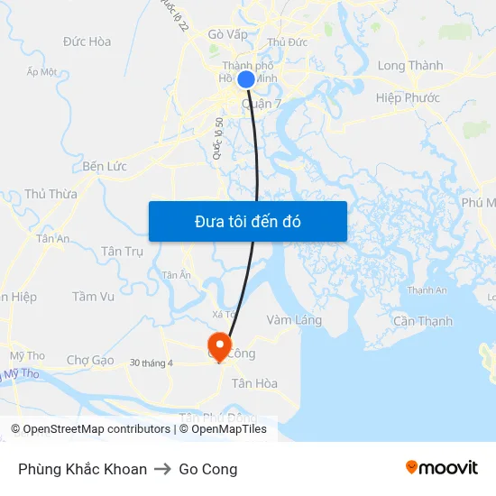 Phùng Khắc Khoan to Go Cong map