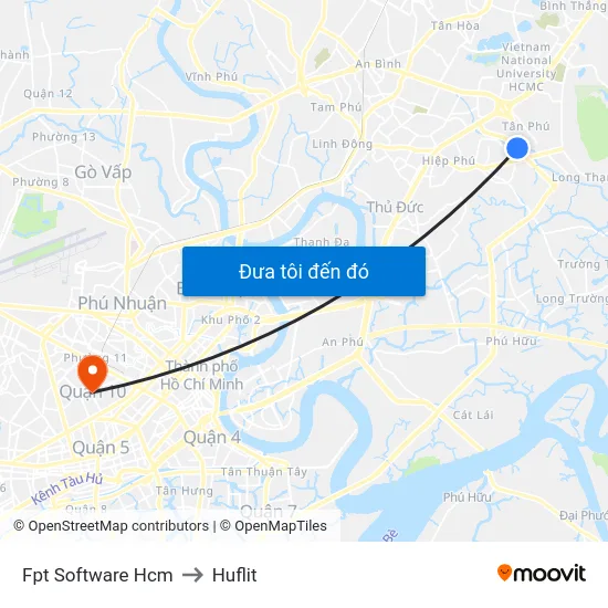 Fpt Software Hcm to Huflit map