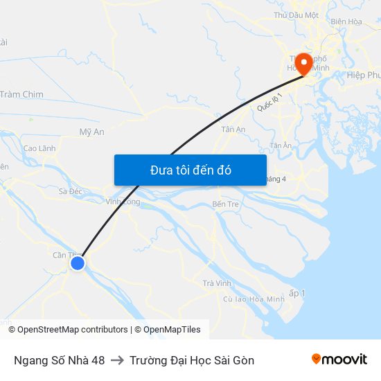 Ngang Số Nhà 48 to Trường Đại Học Sài Gòn map