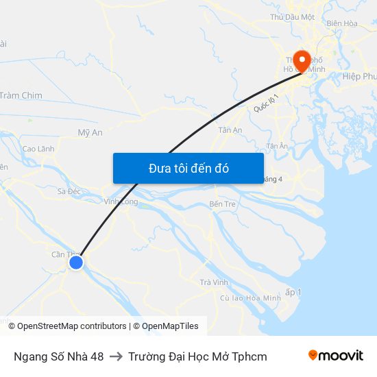 Ngang Số Nhà 48 to Trường Đại Học Mở Tphcm map