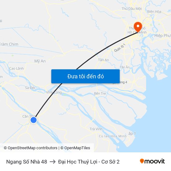 Ngang Số Nhà 48 to Đại Học Thuỷ Lợi - Cơ Sở 2 map