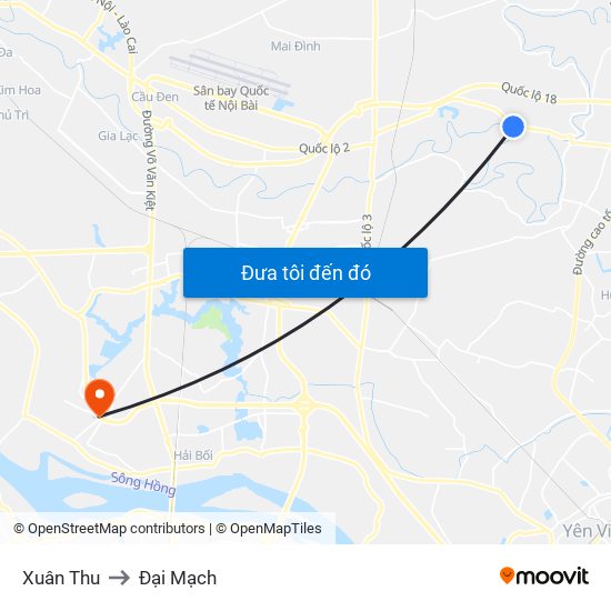 Xuân Thu to Đại Mạch map